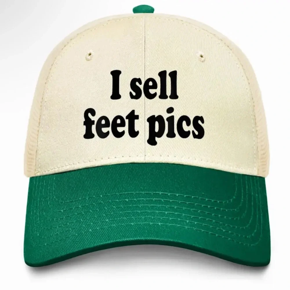“I Sell Feet Pics” Trucker Hat - Picture 2 of 3